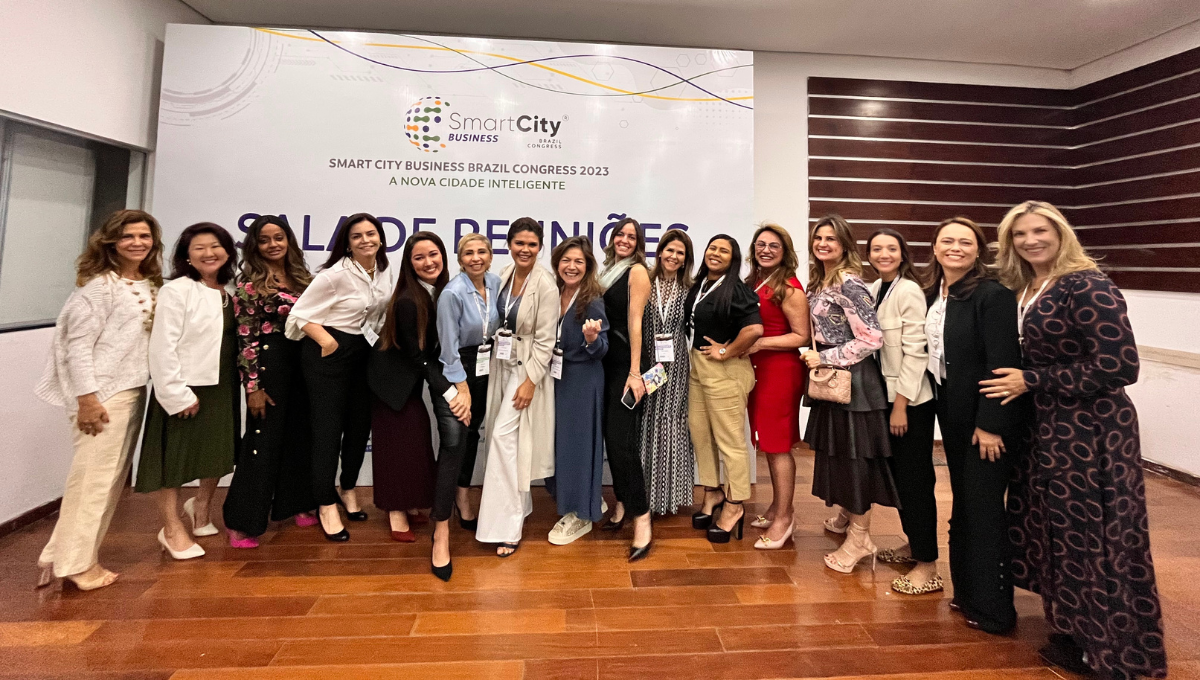 As fundadoras do Mulheres Smart (Créditos: Smart City Business Brazil Congress 2023)