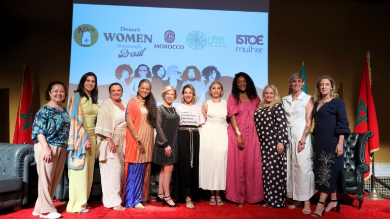 Luiza Trajano e Chieko Aoki chegam ao Desert Women Summit, em Marrocos, para palestras