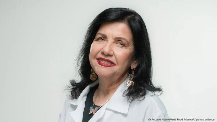 A engenheira agrônoma e microbiologista brasileira Mariangela Hungria